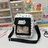 Bolso Bandolera Lindo de Niña para Salidas Casuales, Bolso de un Solo Hombro, Bolso Cuadrado Pequeño de Dibujos Animados Frescos, Bolso Pequeño de Lona