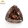 Colección de circonita cúbica triangular importada de alta calidad de 3x3~12x12 mm, piedras sueltas, venta al por mayor directa de fábrica para joyería