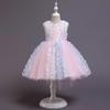 Vestido Princesa Bebê Amazon para Bebê de Um Ano Daminha Vestido de Casamento para Bebê Menina Sem Mangas para Todas as Estações