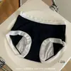 Calcinha Menstrual Feminina de Modal, Cintura Média, Sem Costura, Respirável, Anti-Vazamento, Segura e Antibacteriana para Mulheres Durante o Período