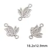 Aleación Estilo Chino Nuevo Separador de Tres Vías Perla Redonda Flor Mariposa Corazón Pequeño Colgante Hecho a Mano DIY Pulsera Collar Accesorios