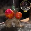 Ornamento de Lichia que Muda de Cor para Pet, Decoração Criativa para Mesa de Chá, Acessório de Chá Colecionável, Decoração Premium para Preparo de Chá