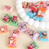 Accesorios de resina Snacks inflados japoneses piruleta 1:12 casa de muñecas casa de muñecas miniatura comida accesorios de juego