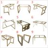 Escritorio de oficina para conferencias patas de mesa de hierro forjado mesa de comedor mesa de centro soportes patas de mostrador de bar patas de soporte de marco de mesa patas de mesa de metal pueden