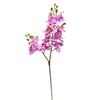 2 orquídeas phalaenopsis mini de horquilla flor de simulación de impresión 3D flor individual seca boda hogar vestido accesorios de fotografía productos transfronterizos