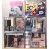 Caja de Almacenamiento a Prueba de Polvo para Discos de Vinilo y CDs Estante de Exhibición para Colección de Postales y CDs de CD Estante para Colocar Muñecos de Álbumes
