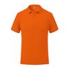 Camisa Polo de Algodón Puro con Cuello, Uniforme de Trabajo de Manga Corta, Camisa Publicitaria con Impresión de Logo, Camiseta de Evento de Color Sólido, Personalización con Bordado