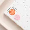 Patches de Tecido Autoadesivos de Desenho Animado Fofos, Etiquetas de Tecido Decorativas de Frutas Bordadas, Etiquetas Decorativas Sem Costura Autoadesivas para Chapéus, Bolsas e Roupas