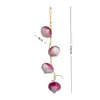 Brochetas de Verduras Artificiales de Chile, Ajo, Col, Calabaza, Rábano de Fábrica Original para Restaurante de Granja Decoración de Patio Brochetas Colgantes