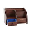Caixa de Armazenamento de Joias e Óculos de Madeira Mesa Multi-Camadas Estilo Gaveta Estojo para Óculos de Sol e Lentes de Contato Bolsa para Óculos Suporte para Ferramentas