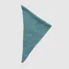 Bufanda Triangular de Punto Rayada Mezcla de Lana Casera 30 para Mujer en Otoño e Invierno Estilo Coreano Neutro Protección para el Cuello Bufanda Pequeña de Lana