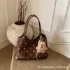 Bolsa Feminina Mais Vendida com Bolinhas, Grande Capacidade, Novo Modelo 2026, Bolsa de Ombro para o Dia a Dia, Bolsa de Ombro, Bolsa Tote Coreana de Nicho