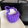 Liquidación Bolsa de Lona Bolso de Hombro para Mujer Otoño e Invierno Bolso de Mano de Gran Capacidad Bolso Escolar para Estudiante Bolsa de Tela Bolsa de Compras