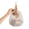 Bolsa Colgante de Almacenamiento para Pared, Bolsa de Malla para Guardar Ropa Interior y Calcetines Detrás de la Puerta, Bolsa de Malla de Almacenamiento Lateral para Armario de Dormitorio