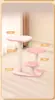 Vendas diretas da fábrica de origem: fabricante de brinquedos para animais de estimação oferece uma luxuosa estrutura de escalada para gatos com ninho e cápsula espacial, economizadora de espaço e resistente ao desgaste
