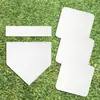 Set Base de Béisbol de 5 Piezas, Bases Impermeables y Antideslizantes, Base para Lanzador de Material TPE, Tapete Base de Home Plate