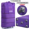 158 Aerolíneas Bolsa de Consignación Gran Capacidad Bolsa de Equipaje Plegable para Viajes de Estudios al Extranjero Maleta de Viaje Maleta de Consignación para Avión Rueda Universal