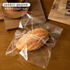 Bolsa de Embalaje para Pan Bagel, Tostada de Donut, Bolsa Pequeña Transparente para Comida, Horneado de Galletas, Bolsa de Embalaje Individual Auto Sellante