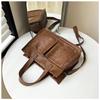 Ins nicho nova bolsa japonesa lancheira saco de grande capacidade crossbody bag estudante universitário classe commuter tote bag
