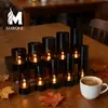 Luces de Velas Electrónicas Venta Directa de Fábrica Mecha de Llama Velas LED para Navidad, Halloween, Hotel, Decoración de Atmósfera para Spa de Pies