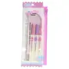 Set de tijeras y recortador de cejas multiestilo en colores macaron, herramienta de moda y útil para principiantes, herramienta para recortar cejas, venta al por mayor desde el fabricante