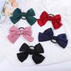 Pinza de Resorte Roja Diadema de Lazo Grande Horquilla para el Cabello Femenina Coreana Pinza Superior Horquilla Diadema Retro