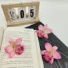 Venta al por mayor de fábrica Venta caliente transfronteriza Flores artificiales Orquídeas tailandesas Sombreros de flores Zapatos con flores Tocados festivos Flores para la cabeza Flores falsas