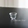 Platillo de Vidrio + Taza Artesanías de Vidrio Coloridas en Miniatura Platos Bandeja para Casa de Muñecas Juego de Té Taza de Jugo ebay Se Puede Personalizar