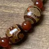 Venta al por mayor de fábrica Pulsera Duobao Tianzhu estilo Xizang ágata viejo escama de dragón ágata alto en aceite Pulsera Duobao Tianzhu pulpa vieja envuelta
