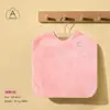 Babador impermeável infantil estilo colete de bebê toalha de saliva lenço de lavar bebê toalha pequena absorvente suprimentos não solta fiapos