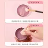 Jabón Limpiador para Brochas de Maquillaje Flower Tang Esponja de Maquillaje Herramienta de Limpieza Esponja de Belleza Brocha de Maquillaje Portátil Jabón Limpiador Durazno Oolong