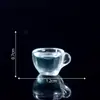 Taza de Simulación Copa de Vino Jugo de Frutas Juguete de Comida Modelo Casa de Muñecas Decoraciones DIY Accesorios de Bolsita Sorpresa Micro Paisaje Adornos Pequeños