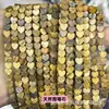6mm natural corazón doble plano amor cuentas sueltas pulsera collar pendientes DIY colgante cuentas sueltas semiacabadas venta al por mayor