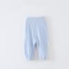 Pantalones para bebé Primavera y Otoño Algodón sin pañal Protección de vientre Abertura dividida con botón Pantalones de otoño Botón a presión Cintura alta para bebé Ropa exterior