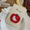 Novo Couro Coreano Fruta Kt Gato BB Presilha Desenho Animado Fofo Acessórios de Cabelo para Crianças Grampo Doce para Bebê Presilha para Franja