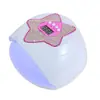 Lámpara de Uñas Transfronteriza con Ajuste de Cuatro Niveles Doble Fuente de Luz Potencia de 168W Lámpara para Uñas Lámpara para Secado de Esmalte de Uñas Pegamento de Uñas Alta Potencia