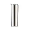 Copo Rígido a Vácuo de Parede Dupla 20oz Revestimento para Sublimação Copo para Carro de Ciclismo Aço Inoxidável 304 Copo de Café com Canudo