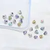 Rinestones Geométricos en Forma de Corazón para Uñas Dongzhou 6*5.3mm Accesorios para Pendientes DIY Corazón de Melocotón Brillante Decoraciones de Uñas Portátiles