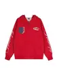 Sudadera con Cierre y Capucha Bordada de Estrella Estilo Retro Americano para Hombres y Mujeres Holgada Versátil Raya Vertical Casual Ropa Exterior de Pareja Moderna