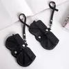 Bolsa Cosmética para Gafas de Sol, Cubierta Protectora Portátil con Clip para Gafas, Bolsa para Joyas, Estuche Portátil para Gafas de Sol, Estuche de Moda para Gafas de Miopía