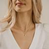 Colar de Pérolas Duplo em Estilo de Moda Europeu e Americano Presente para Madrinha Cobre Galvanizado Design Elegante Versátil Acessórios