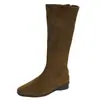 2026 Botas Largas Nuevas, Botas Francesas Retro para Mujer que Aumentan la Altura, Botas de Moda Estilizadoras de Tacón Alto, Botas de Caballero para Personas Bajitas