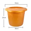 Balde para Banho de Pés Espessado e Aumentado de Tendão de Vaca, Profundo o Suficiente para Cobrir as Panturrilhas, Resistente ao Desgaste, Resistente a Quedas, Banho de Pés com Massagem Bacia para Lavar os Pés Banho de Pés Balde para Lavar os Pés