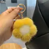 Llavero de Peluche con una Flor Roja Pequeña, Regalo de Graduación para Estudiantes, Regalo de Fin de Exámenes, Colgante para Bolsa