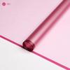 Papel Mate de Color Sólido al Por Mayor de Fábrica para Fiestas de Flores Papel para Envolver Flores con Borde Mágico Papel para Envolver Ramos de Florista Venta Caliente Transfronteriza