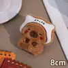 Venda Direta da Fábrica Fofo Desenho Animado Capivara Capivara Headgear Chaveiro Personalizado Divertido Pingente de Bolsa Pingente Grátis