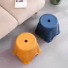Taburete Bajo con Alta Capacidad de Carga, Taburete Pequeño de Plástico para Uso Doméstico, Taburete Infantil, Taburete Redondo, Taburete de Goma Engrosado Antideslizante, Reposapiés