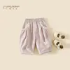 Conjunto Infantil Outono 2026 Novo Estilo Menina Estilosa Gola Lapela Manga Longa Camiseta Estilo Primavera/Outono Calça 100% Algodão Infantil 5