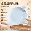 Platos Desechables de Plástico para Pasteles, Platos de Postre para Fiestas de Cumpleaños, Platos de Plástico con Forma de Gota de Agua para Pastelerías, Stock Listo del Fabricante