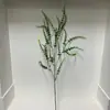Flores artificiales estilo bosque para bodas, hierba de espárrago, plantas verdes artificiales doradas en capas, decoración de bodas para el hogar, flores artificiales para exteriores para paisajismo
